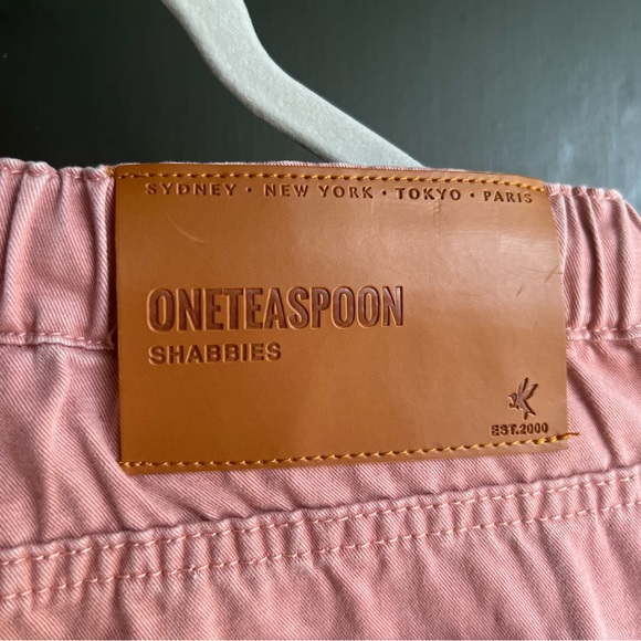 One Teaspoon Shabbies Drawstring boyfriend Jeans in pink Medium - Picture 3 of 10
